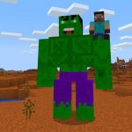 The Hulk mod for Minecraft PE